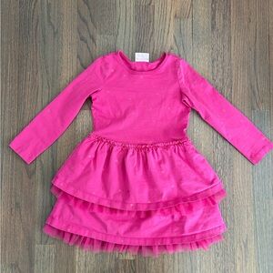 Hanna Andersson Pink Layered Dress, size 5